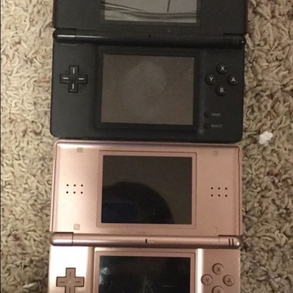 Black and pink ds